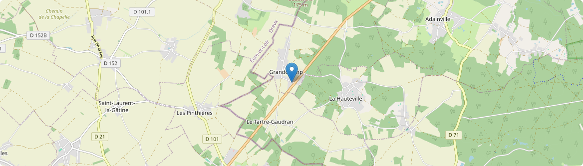 Grandchamp - Carte