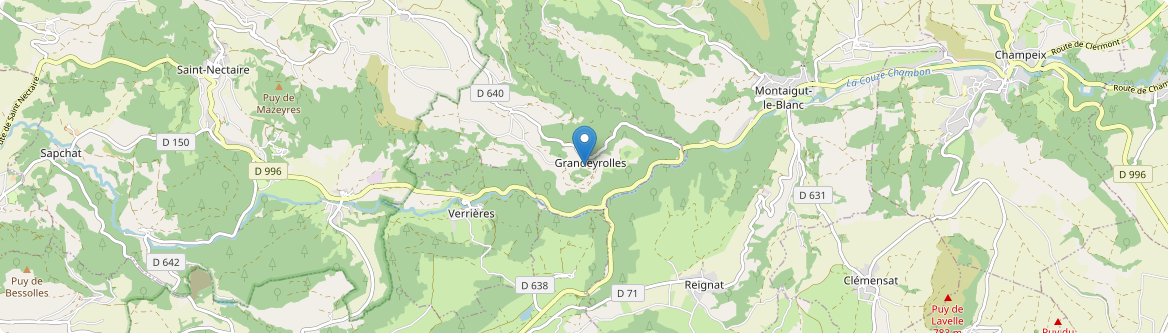 Grandeyrolles - Carte