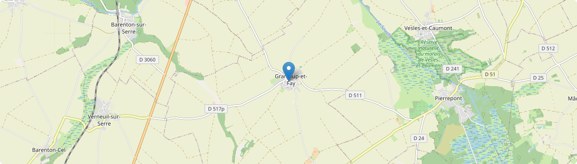 Grandlup-et-Fay - Carte