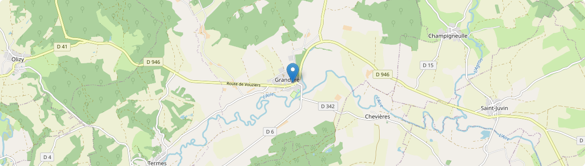 Grandpré - Carte
