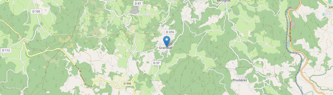 Grandval - Carte