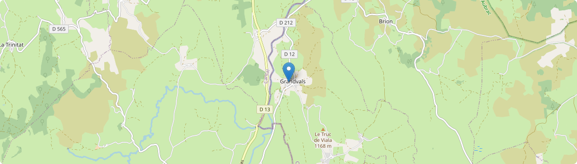 Grandvals - Carte
