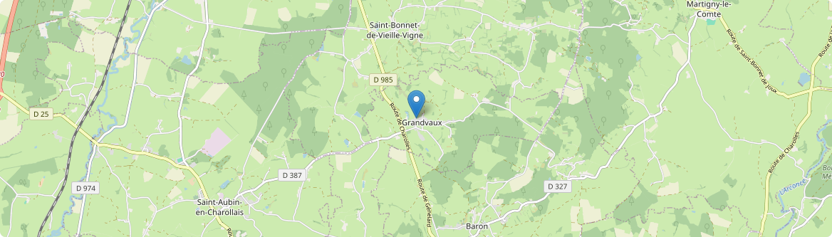 Grandvaux - Carte