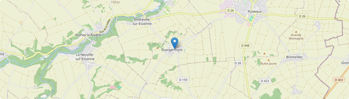 Grangermont - Carte