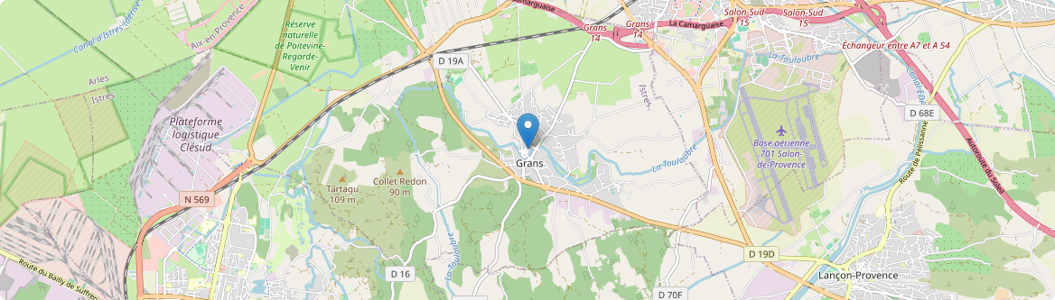 Grans - Carte