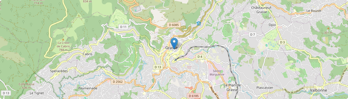 Grasse - Carte
