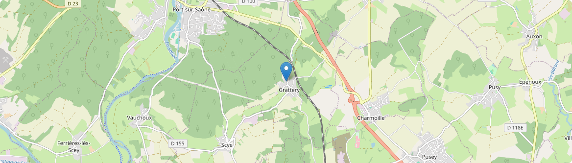 Grattery - Carte