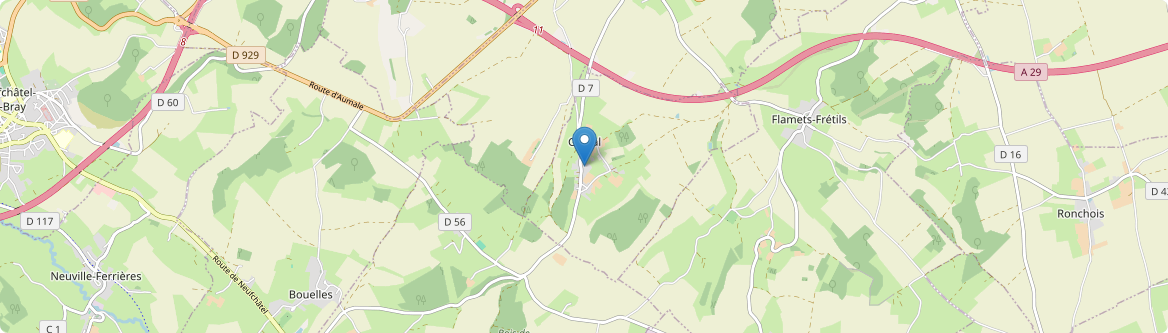 Graval - Carte