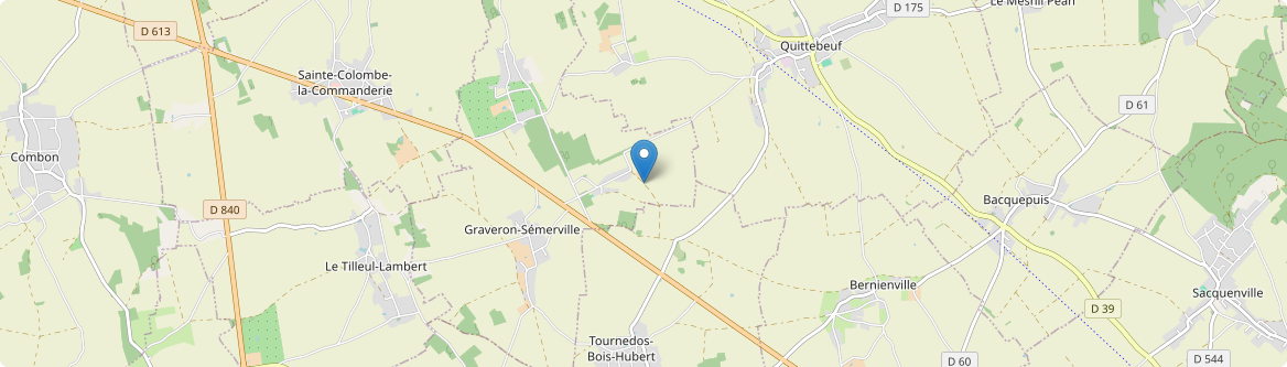 Graveron-Sémerville - Carte