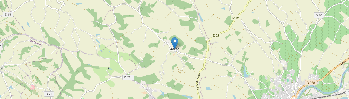 Grazac - Carte