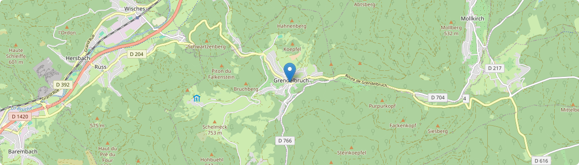 Grendelbruch - Carte