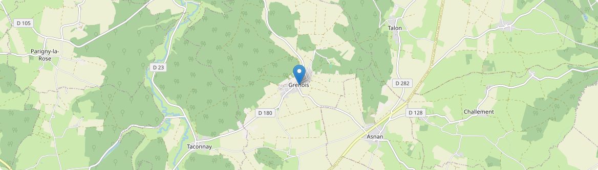 Grenois - Carte