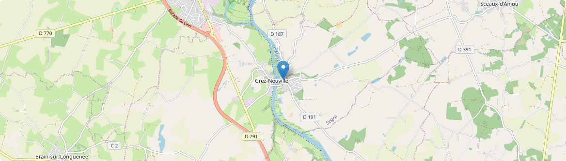 Grez-Neuville - Carte