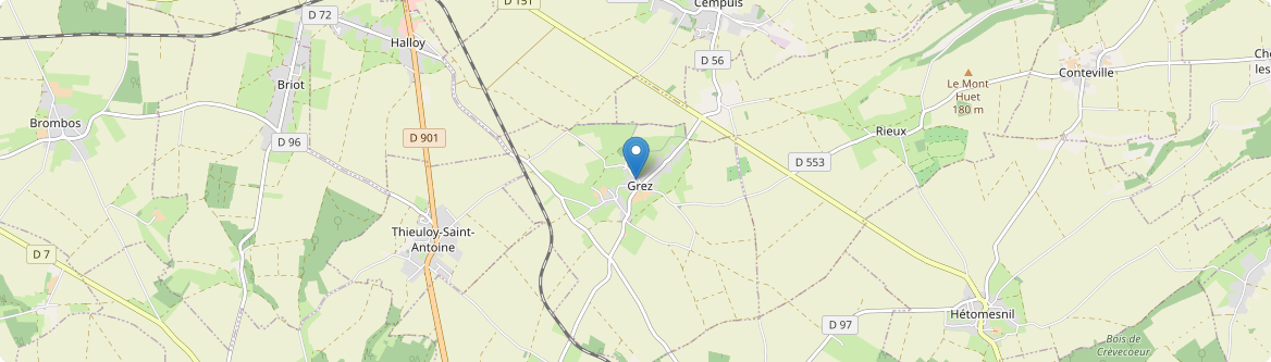 Grez - Carte