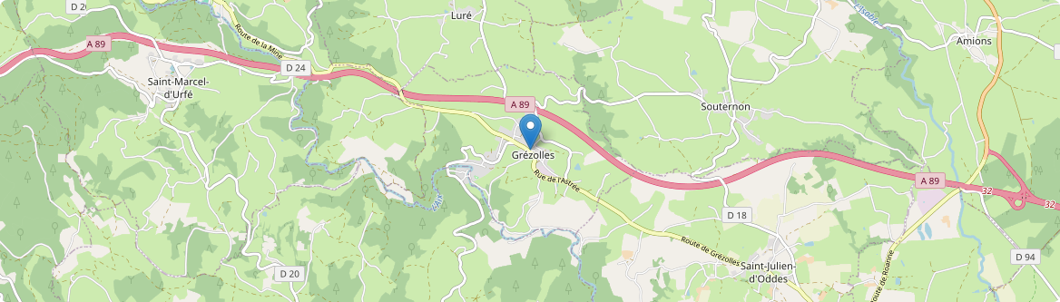 Grézolles - Carte