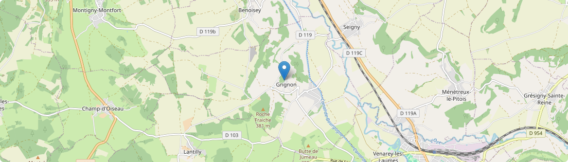 Grignon - Carte