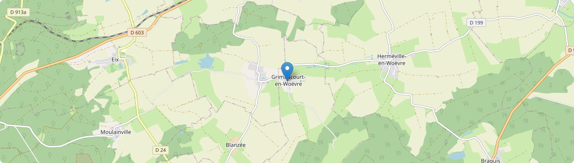 Grimaucourt-en-Woëvre - Carte