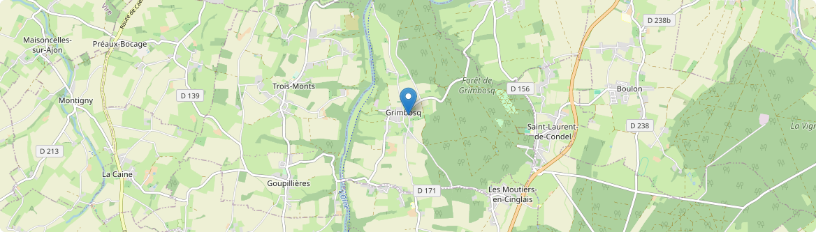 Grimbosq - Carte