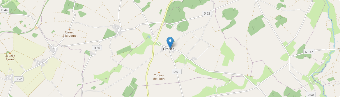 Groises - Carte