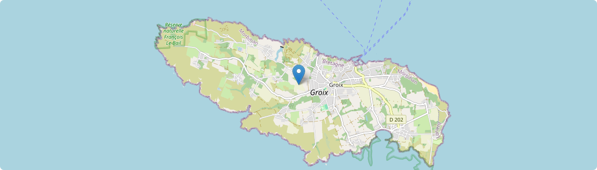 Groix - Carte