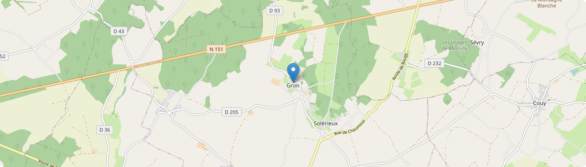 Gron - Carte