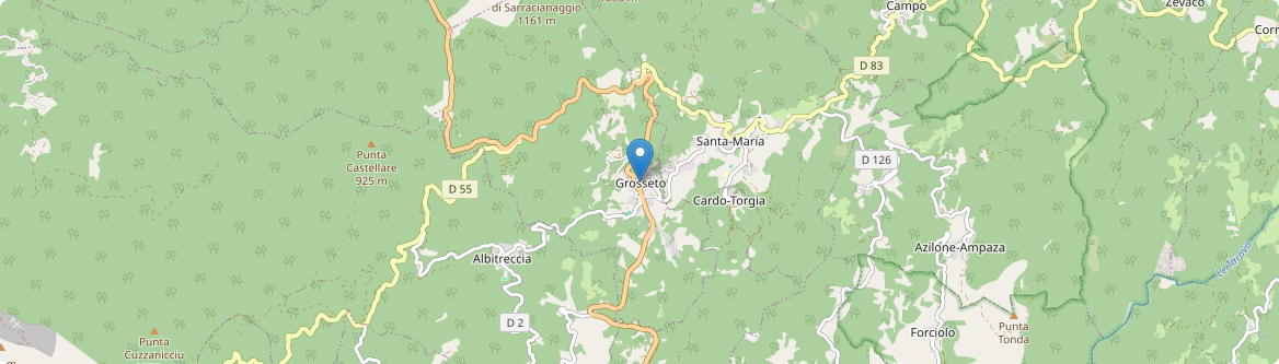 Grosseto-Prugna - Carte