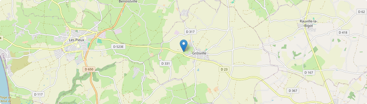 Grosville - Carte