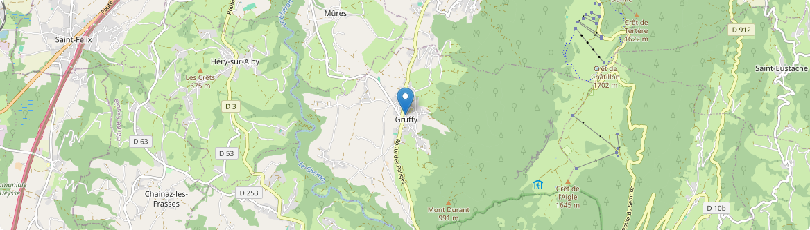 Gruffy - Carte