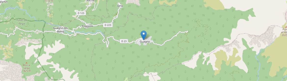 Guagno - Carte