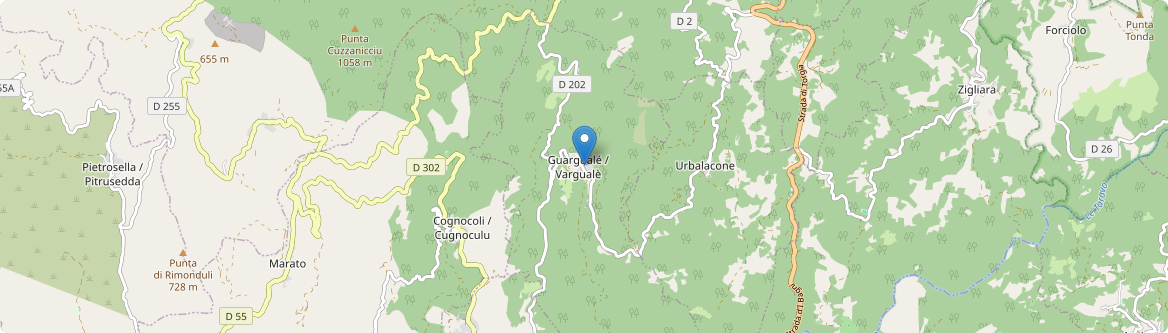 Guargualé - Carte