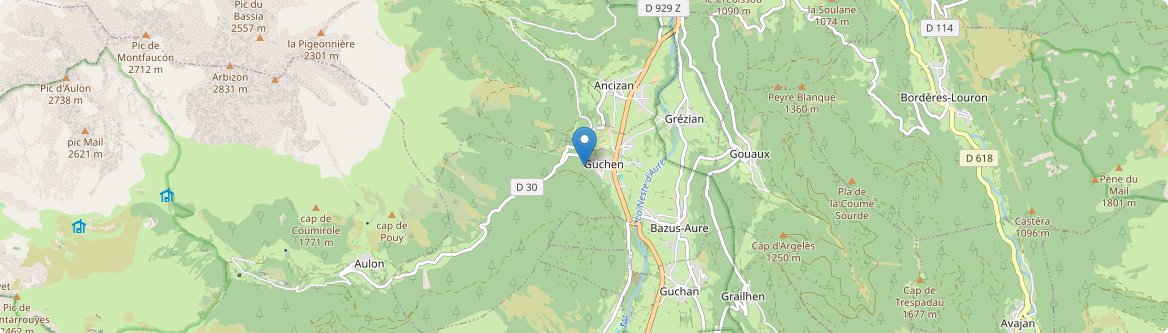 Guchen - Carte
