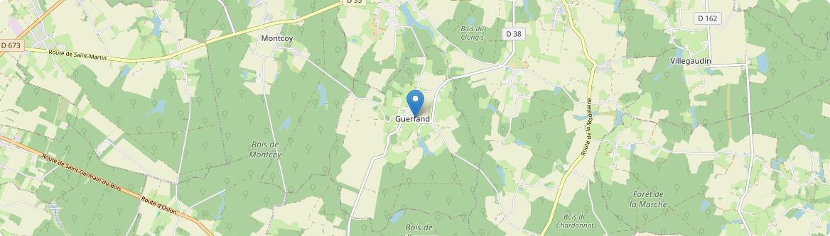 Guerfand - Carte