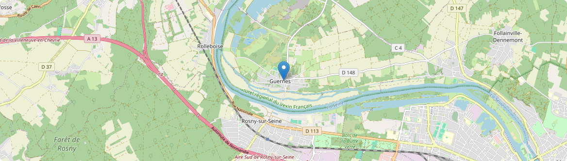 Guernes - Carte