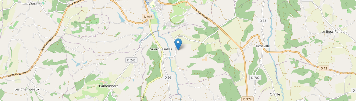 Guerquesalles - Carte