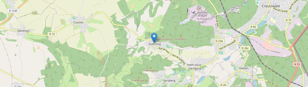 Guerting - Carte