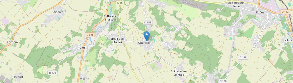 Guerville - Carte