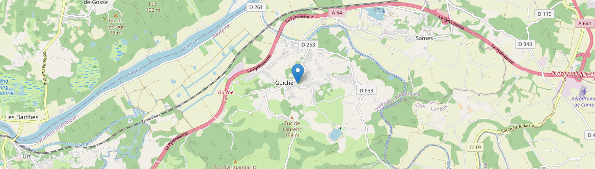 Guiche - Carte