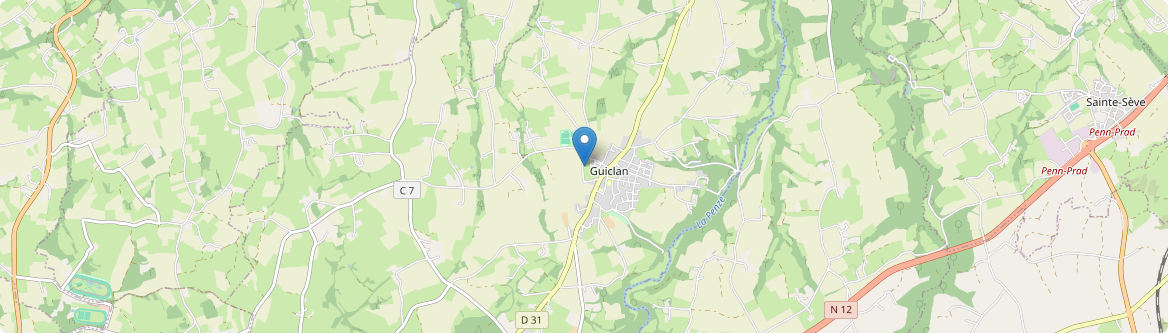 Guiclan - Carte