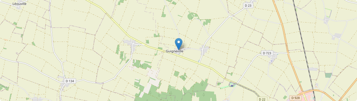 Guigneville - Carte