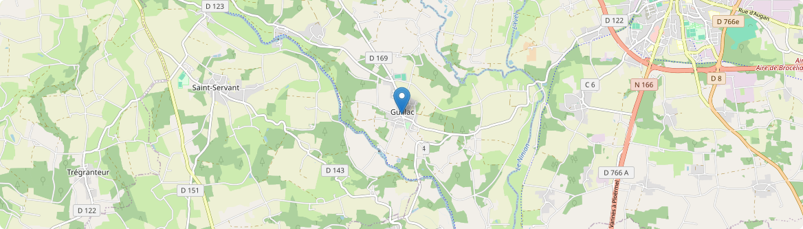 Guillac - Carte