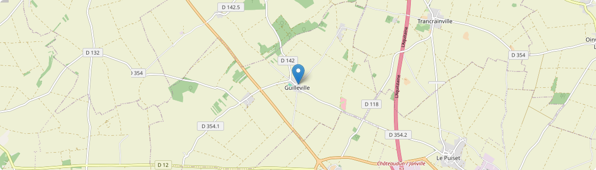 Guilleville - Carte