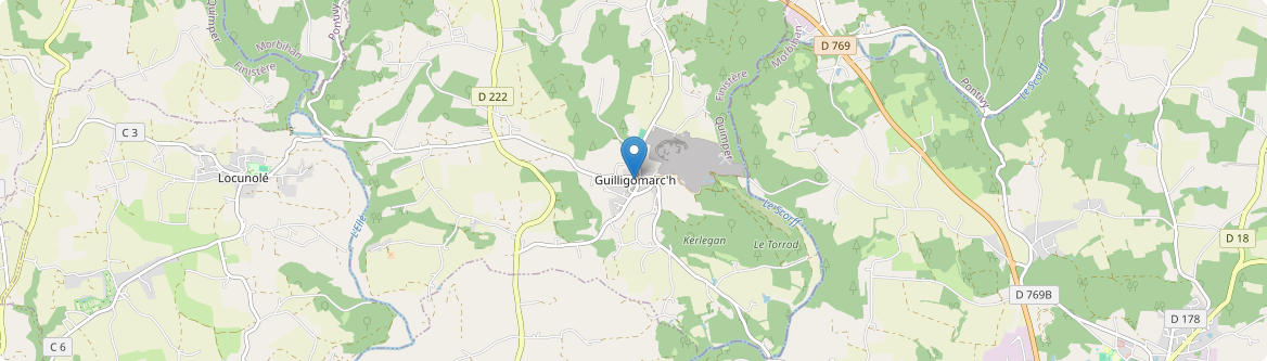 Guilligomarc'h - Carte