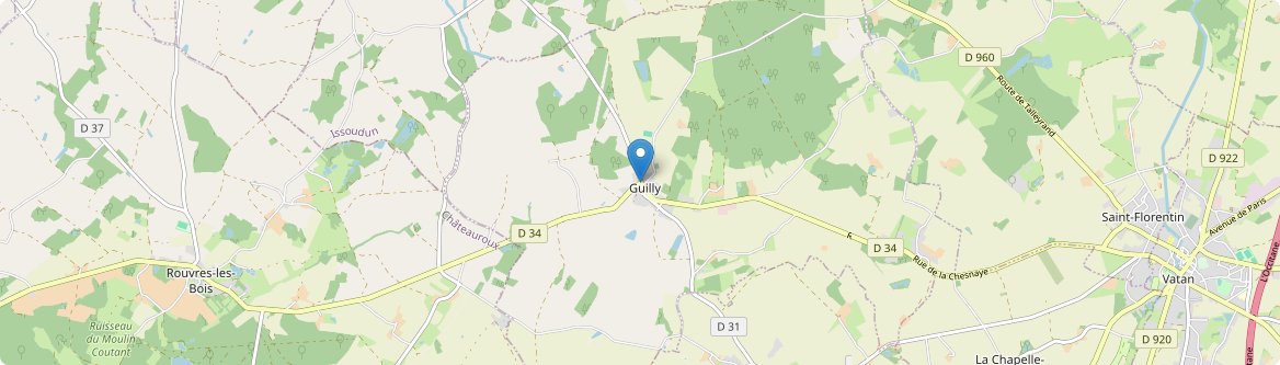 Guilly - Carte