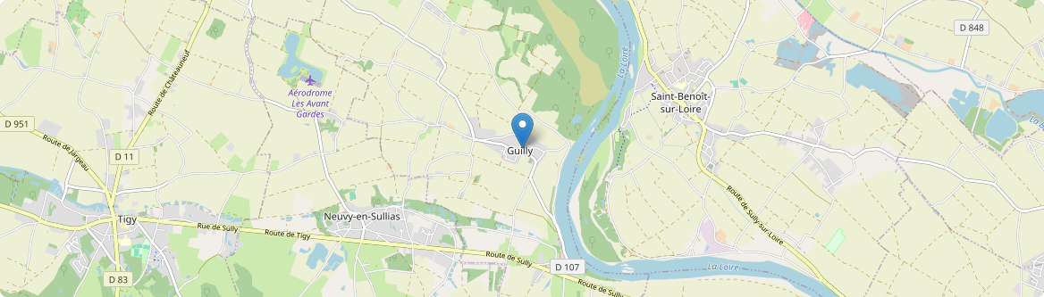 Guilly - Carte