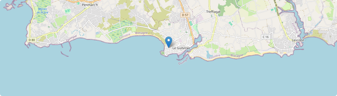 Guilvinec - Carte