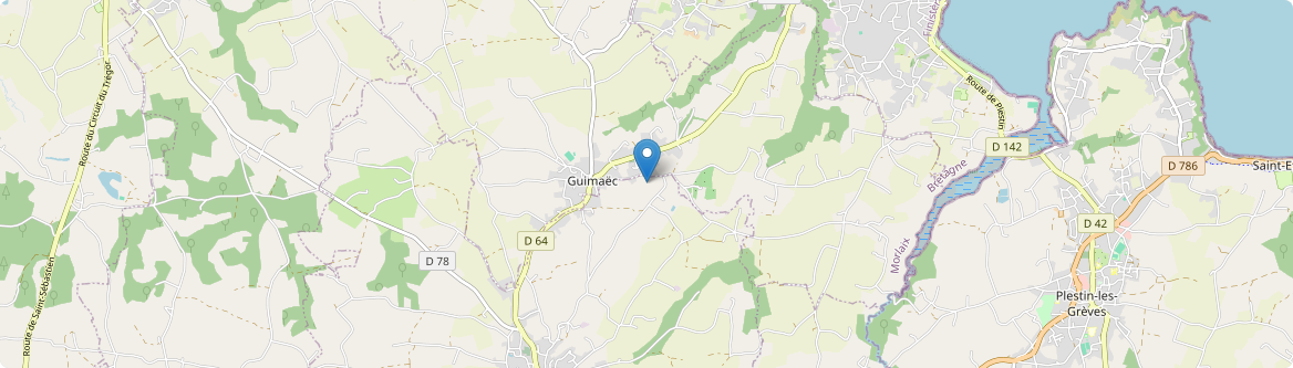 Guimaëc - Carte