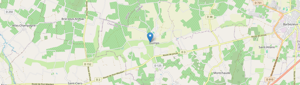 Guimps - Carte