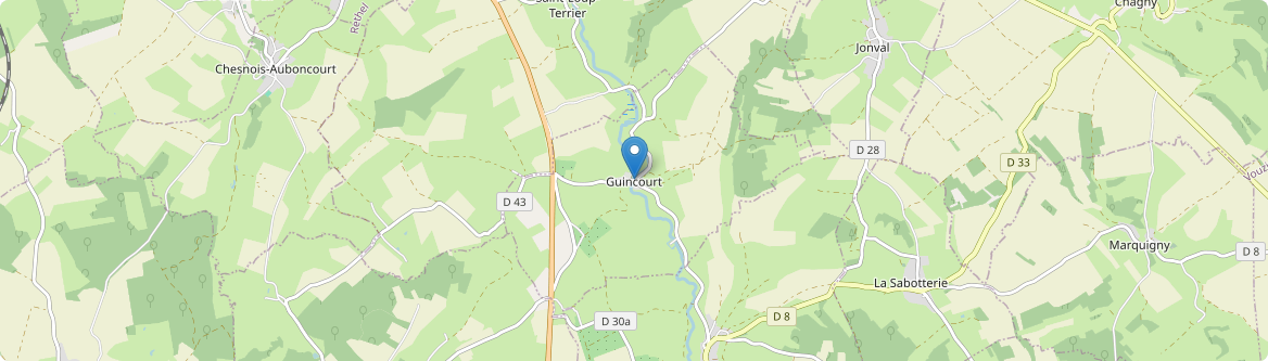 Guincourt - Carte