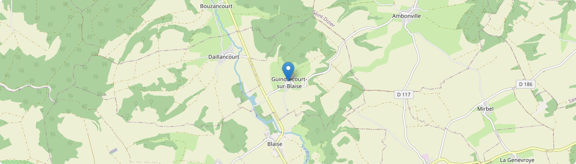 Guindrecourt-sur-Blaise - Carte