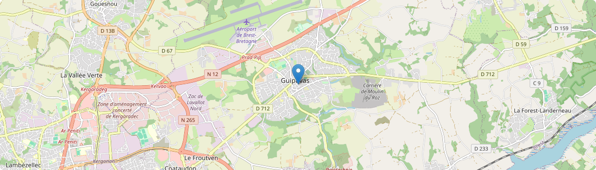 Guipavas - Carte